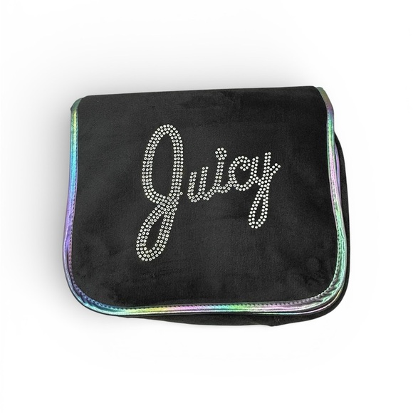 Juicy Couture cosmetics Black Bag with Rhinestone Detail - Picture 1 of 1